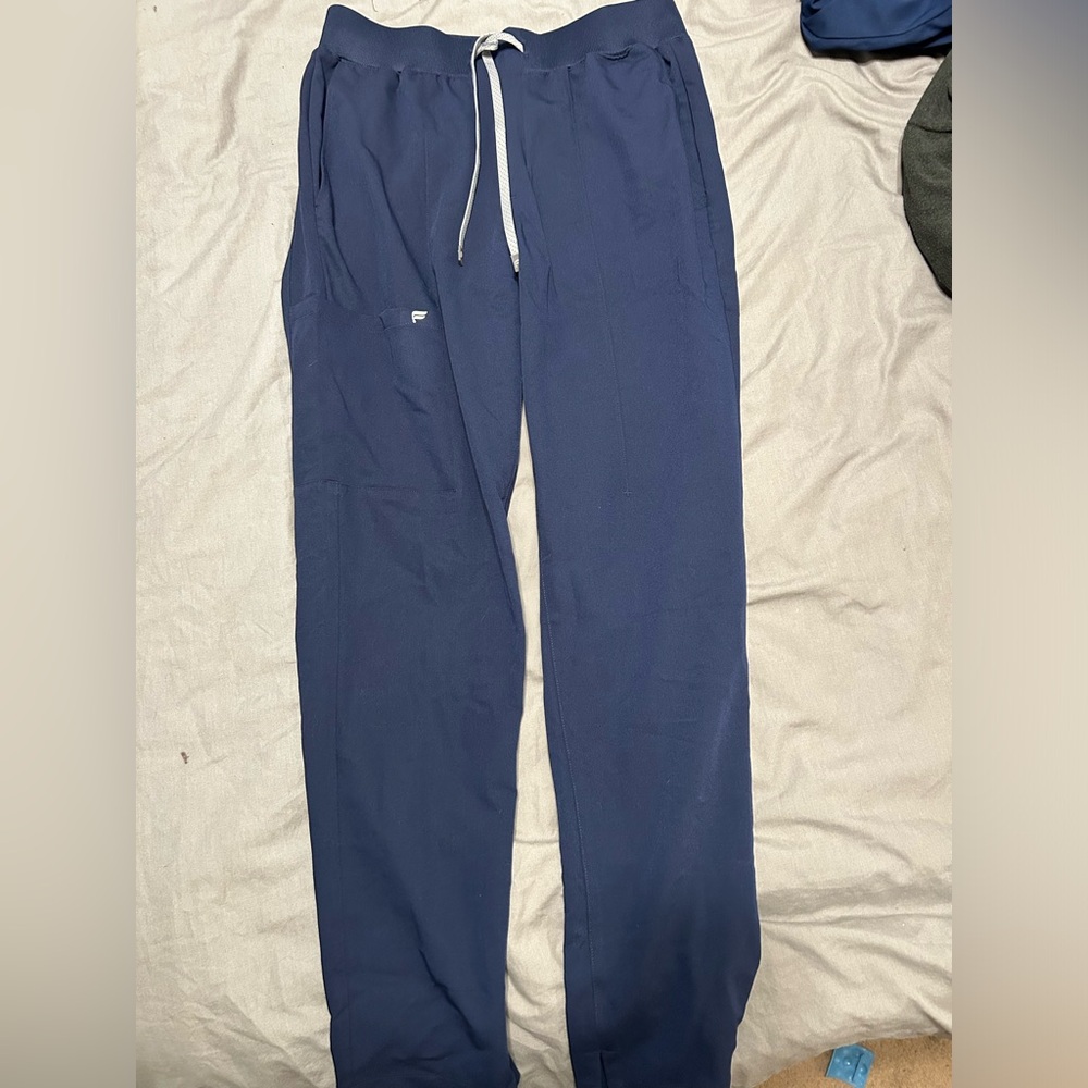 Fabletics Medium Navy Blue Scrub Pant